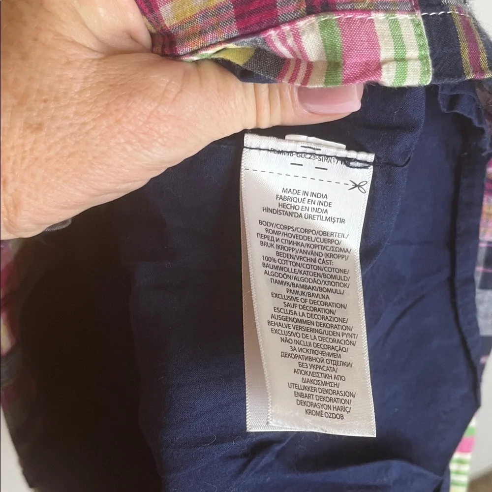 Ralph Lauren Multicolor Plaid Kids Casual Dress size 18 months